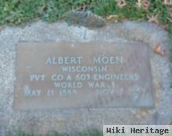 Pvt Albert May Moen