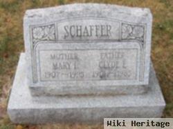 Mary I Lewis Schaffer