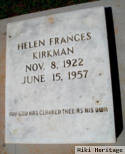 Helen Frances Kirkman