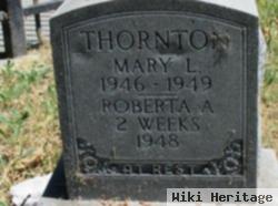 Roberta A Thornton