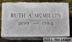 Ruth A Mcmillin