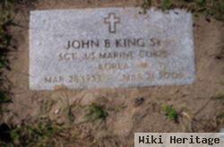 John B King, Sr