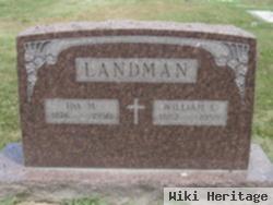 Ida M Hicks Landman