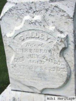 Sarah "salley" Perkins Barrows