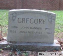 John Hannon Gregory