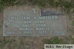 William A Mehler