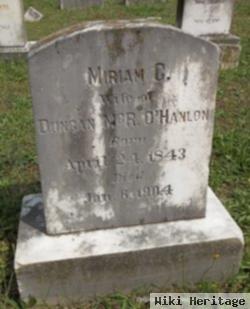 Miriam C. O'hanlon