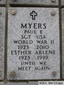 Esther Arlene Rohwedder Myers