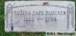 Rosina Pape Blocker