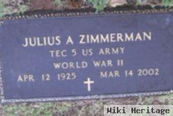 Julius A Zimmerman