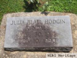 Julia Blair Hodgin Kendall