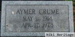 Aymer Crume