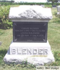 Edward Blender, Sr