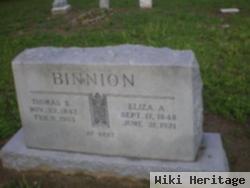 Thomas S Binnion