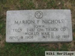 Marion F. Nichols