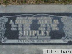 A Merle Shipley