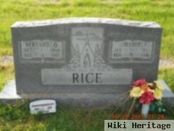 Bernard O Rice