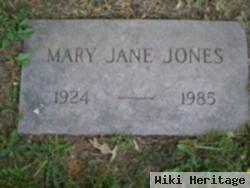 Mary Jane Jones