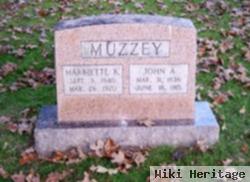 Harriette K. Mcallister Muzzey