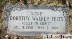 Dorothy "susie" Walker Felts