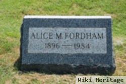 Alice M. Fordham