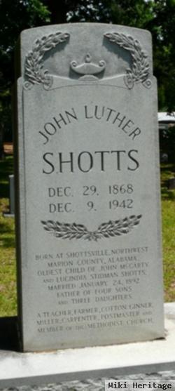 John Luther Shotts