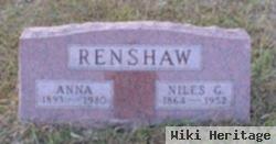 Niles G Renshaw