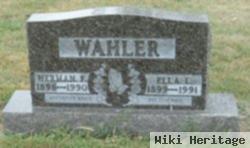 Ella L. Wahler