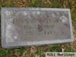 Oren B Zachry