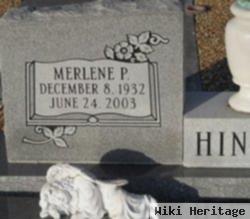 Merlene Pernial Cothron Hinman