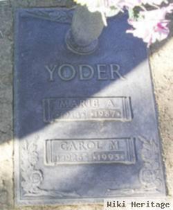 Carol M. Yoder