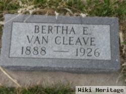 Bertha E. Ducker Van Cleave