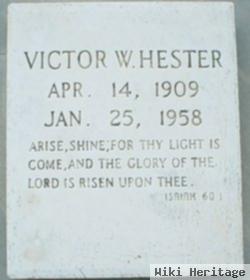 Victor Waldo Hester