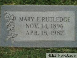 Mary E. Mcmullen Rutledge