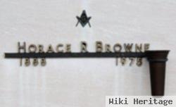 Horace R Browne