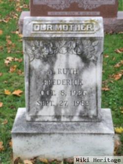 A. Ruth Umble Frederick