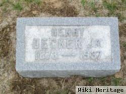 Henry Decker, Jr