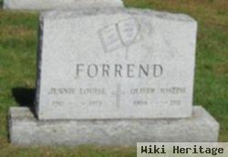 Jennie Louise Forrend