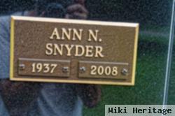 Ann N Snyder