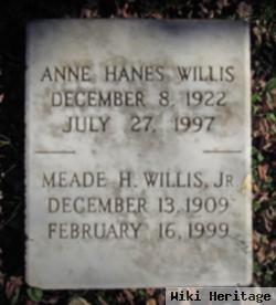 Meade Homer Willis, Jr