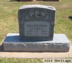 Anna Sarah Stephenson Combs