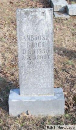 Ambrose Bramlett Brock