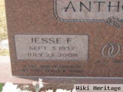 Jesse F Anthony