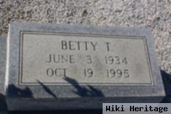 Betty June Thompson Moore