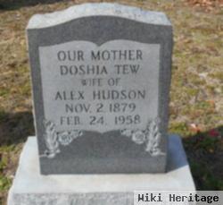 Theodosia "doshia" Tew Hudson