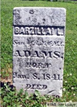 Barzilla L Adams