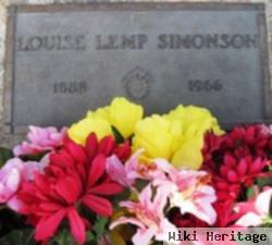 Louise Bernice Lemp Simonson