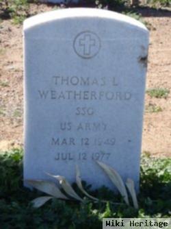 Sgt Thomas L. Weatherford