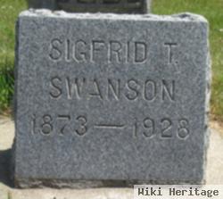 Sigfrid Theodore Swanson