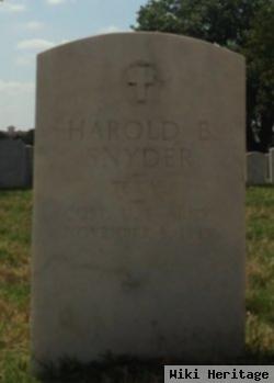 Harold B Snyder